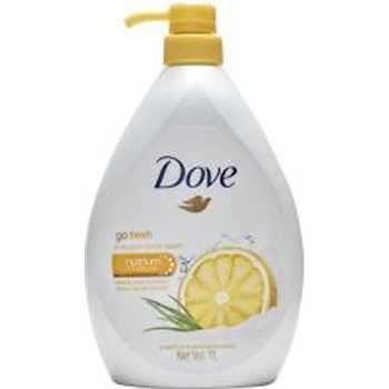 Dove Go Fresh Energize Body Wash Grapefruit And Lemongrass Scent 1L
