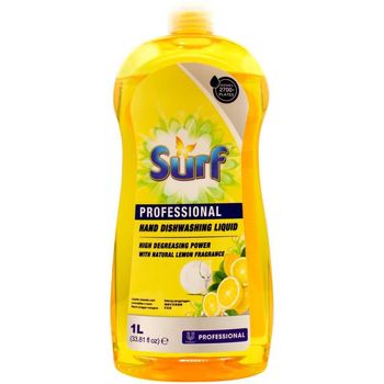 Surf Hand Dishwashing Liquid with Natural Lemon Fragrance Refill 1L