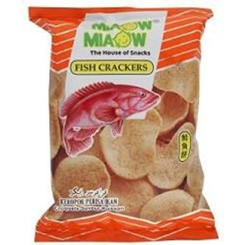 Miaow Miaow Crackers 50g X 6 Packs 628mart Fish Flavoured