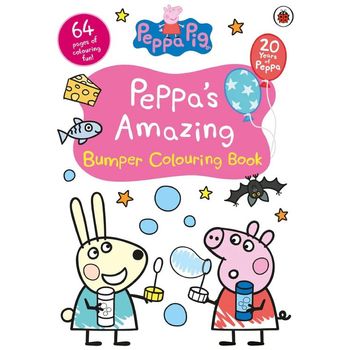 Ladybird Peppas Amazing Bumper Colouring Book