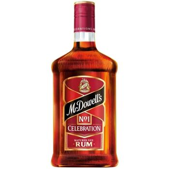 McDowell's No.1 Celebration Matured XXX Rum 750ml