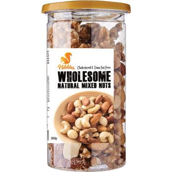 Nibbles Natural Premium Mixed Nuts 300g