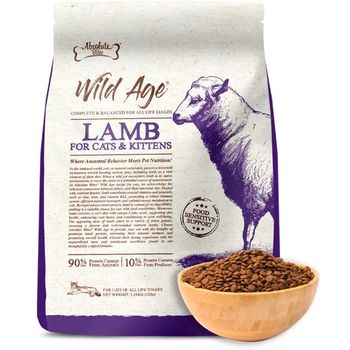 Absolute Bites Wild Age Cat Lamb Complete And Balanced For All Life Stages 5.44kg