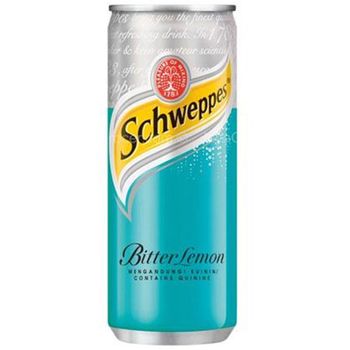 Schweppes Sparkling Flavoured Bitter Lemon 330ml