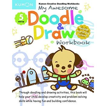 Kumon My Awesome Doodle And Draw Workbook