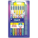 Oral-B Bacterial Fighter Manual Tooth Brush 6pcs