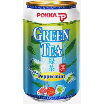 Pokka Green Tea Peppermint 300ml