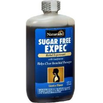 Naturade Herbal Expectorant EXPEC II with Guafenesin Sugar Licorice Flavor 4.2 Fluid Ounces 125ml
