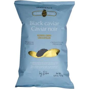 Rubio Inessence Potato Chips Black Caviar Premium Flavour 125g