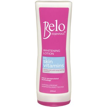 Belo Essentials Whitening Lotion With Skin Vitamins 200ml