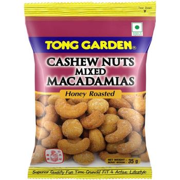 Tong Garden Cashew Nuts Mixed Macadamias Honey 35g