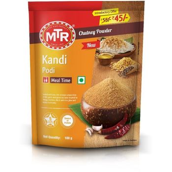 MTR Kandi Podi Chutney Serbuk Sumber Protein 100g