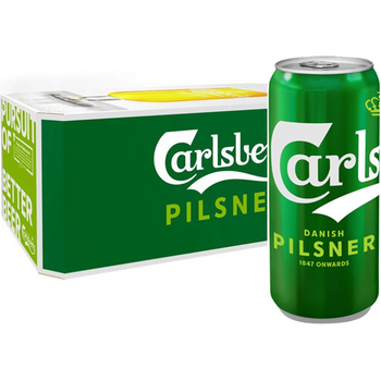 Carlsberg Beer Can 24 x 490ml