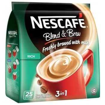 Nescafe 3 In1 Rich Blend And Brew 475g