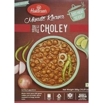 Haldiram's Minute Khana Choley Dilli Style 300g