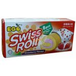 Ego Swiss Roll Strawberry Flavour 176g