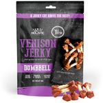 Absolute Holistic Venison Jerky Dumbbell Dog Treats 100g