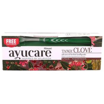 Himani Ayucare Toothpaste Clove With Toothbrush 150g 
