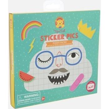 Tiger Tribe Sticker Pics Funny Faces