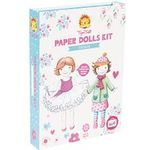 Tiger Tribe Paper Dolls Kit Vintage Arts And Crafts White