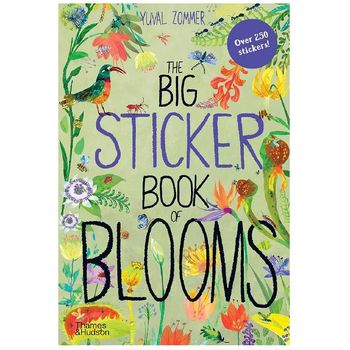 Thames & Hudson The Big Sticker Book of Blooms by Yuval Zommer