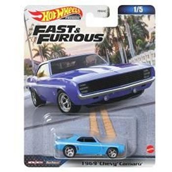 Mattel Hot Wheels The Fast and the Furious 1969 Chevy Camaro Toy