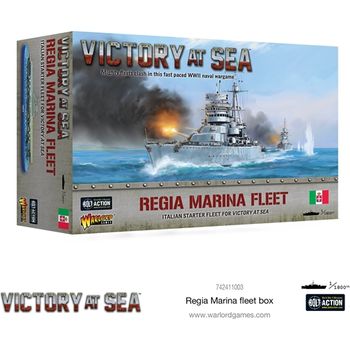 Warlord Games Victory At Sea Regia Marina Fleet Box