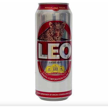Leo Beer Can 490ml