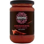 Biona Organic Pasta Sauce Arrabbiata Spicy 350g