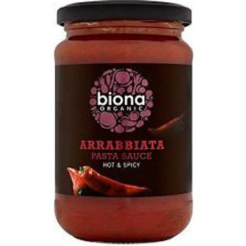 Biona Organic Pasta Sauce Arrabbiata Spicy 350g