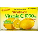 Sido Muncul Vitamin C 1000 Serbuk Lemon 6 sachet 1kg