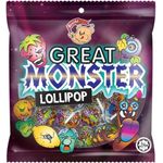 Beardy Great Monster Lollipop 100g