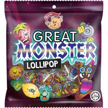 Beardy Great Monster Lollipop 100g