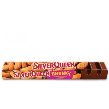 Silver Queen Chunky Bar Almond 30g