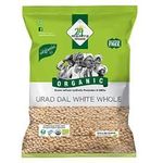24 Mantra Organic White Gramurad Dal White Whole 500g