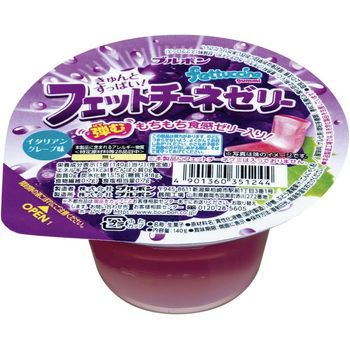 Bourbon Fettuccine Jelly Italian Grape Flavor 140g