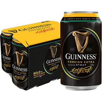 Guinness Foreign Extra Stout Can 320ml 6S Pack