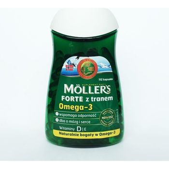 Moller’s Omega-3 Fish Oil 112 Capsules