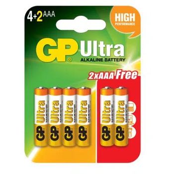 GP Ultra Digital AAA Battery 6s