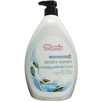 Morris Anti Bacterial Revitalizing Mint Extracts Moisturizing Body Wash 900ml