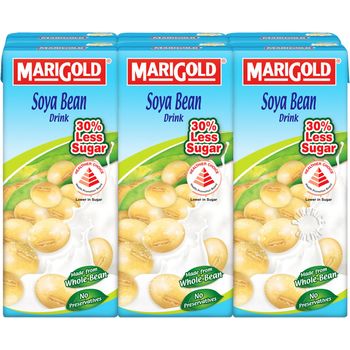 Marigold Soya Bean Less Sweet 6x250ml