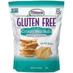 Miltons Gluten Baked Crackers Sea Salt 4.5 Ounce Bag
