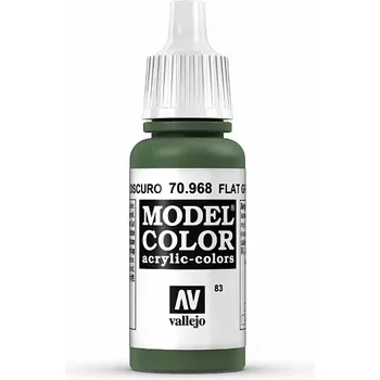 Vallejo Flat Green Paint 17ml