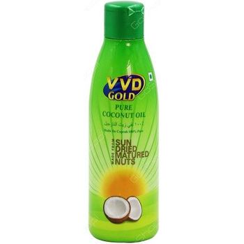 Bundle of 3 pcs VVD Gold Coconut Hair Oil 200ml X 3 bottles