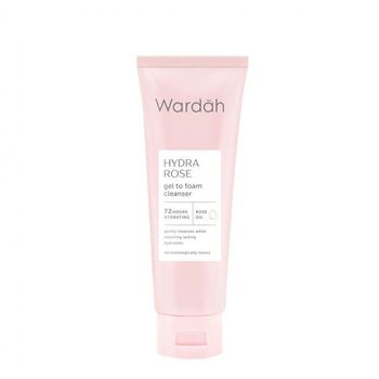 Wardah Hydra Rose Gel to Foam Cleanser 100ml