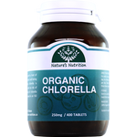 Nature's Nutrition Organic Chlorella Tablets 400s