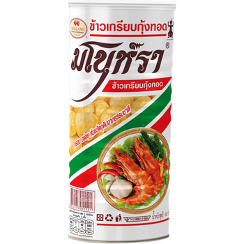 Manora The Original Thai Snack Chips 100g Can Shrimp