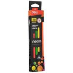 Deli Graphite Pencil Set 12 Pieces Multicolor
