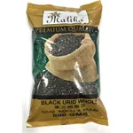 Malika Black Urid Whole 500g
