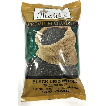 Malika Black Urid Whole 500g